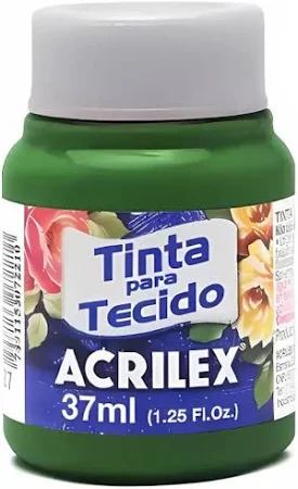 TINTA TECIDO ACRILEX VERDES